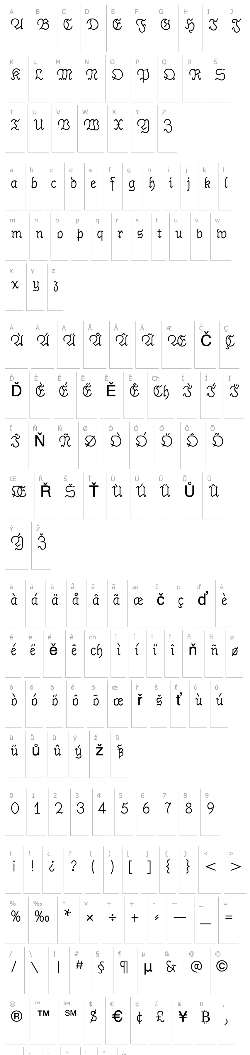 Overview PhrackSle Regular