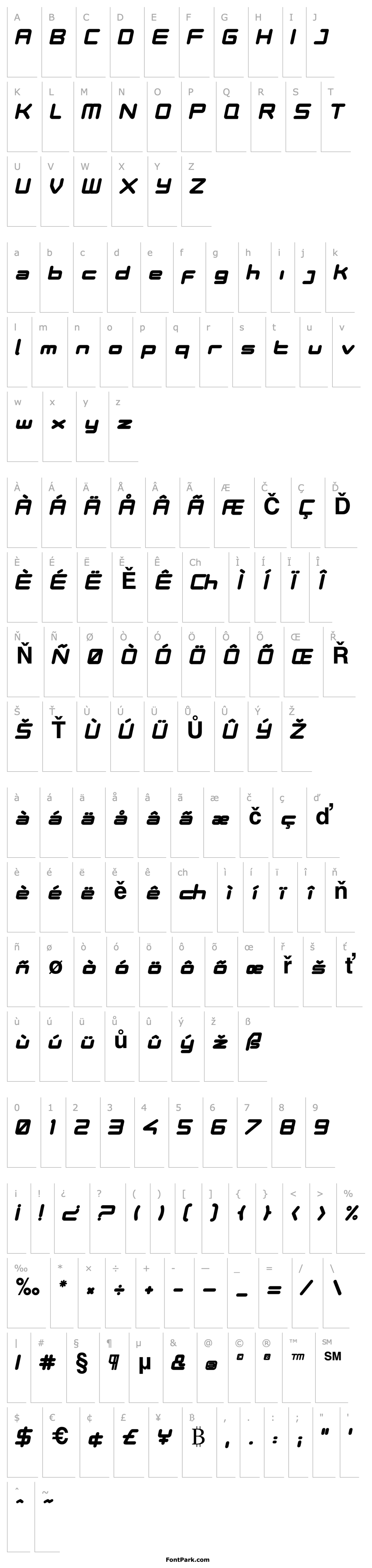 Přehled PhutureODC-UltraItalic