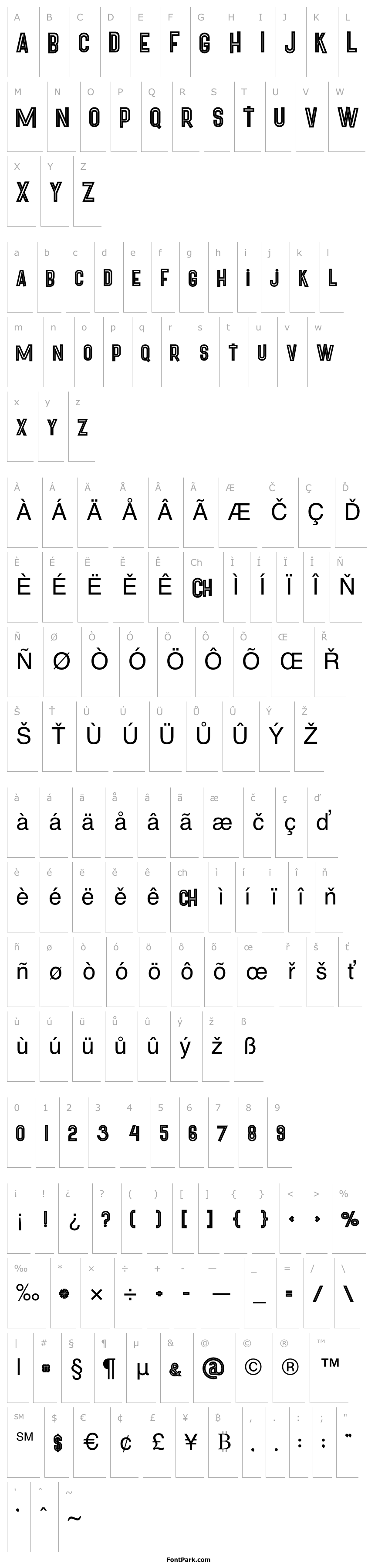 Overview Pineapple Bold Inline