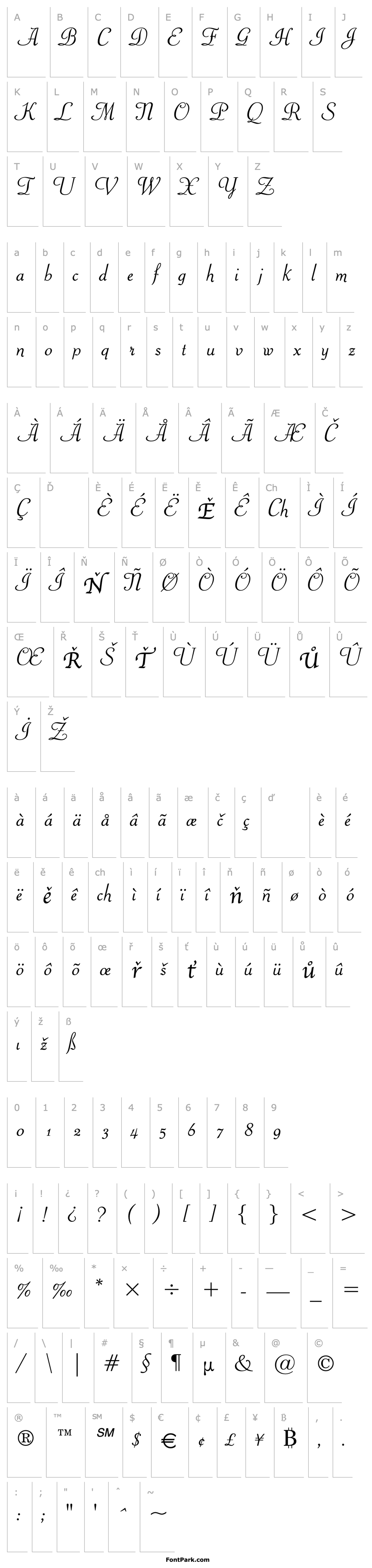 Overview Piranesi Italic BT