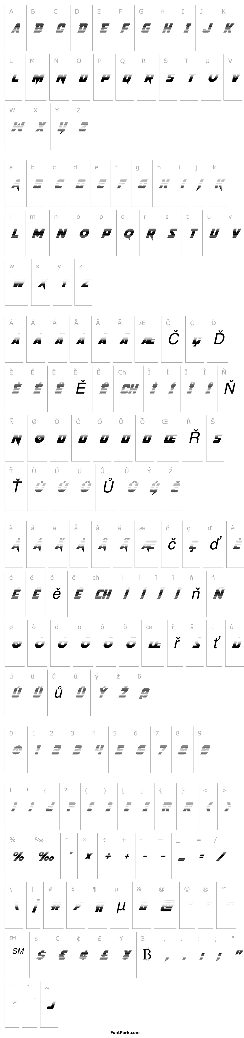 Přehled Pistoleer Gradient Super-Italic