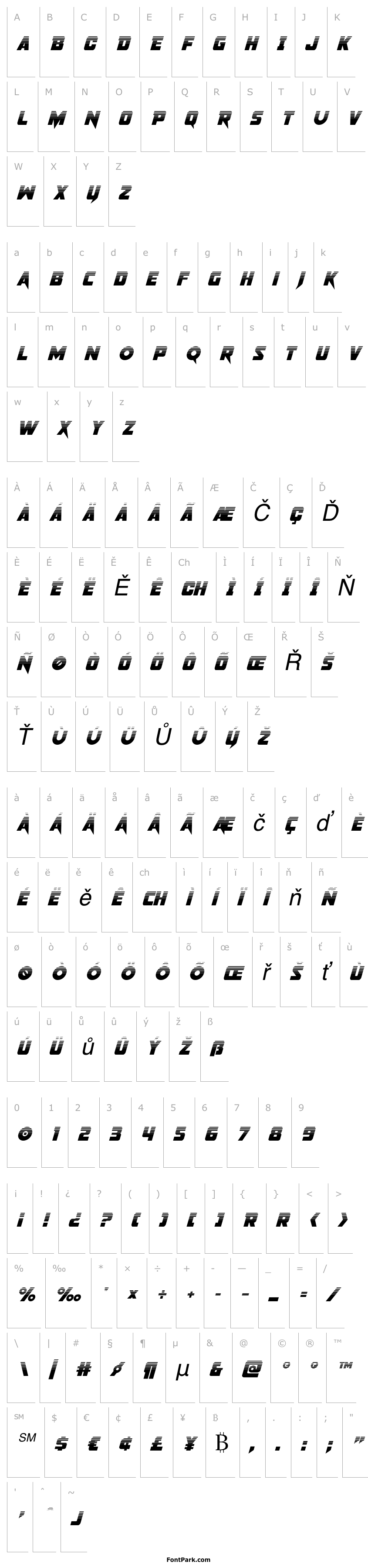 Přehled Pistoleer Halftone Italic