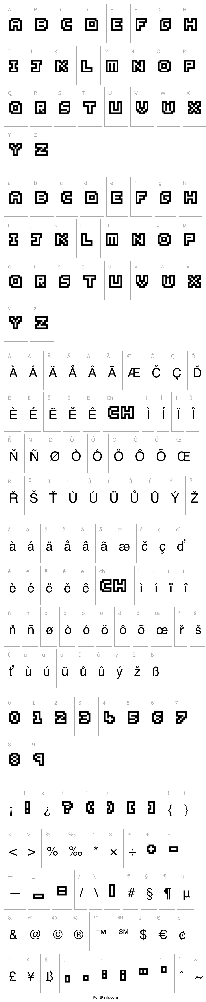 Přehled Pixel Inversions Regular