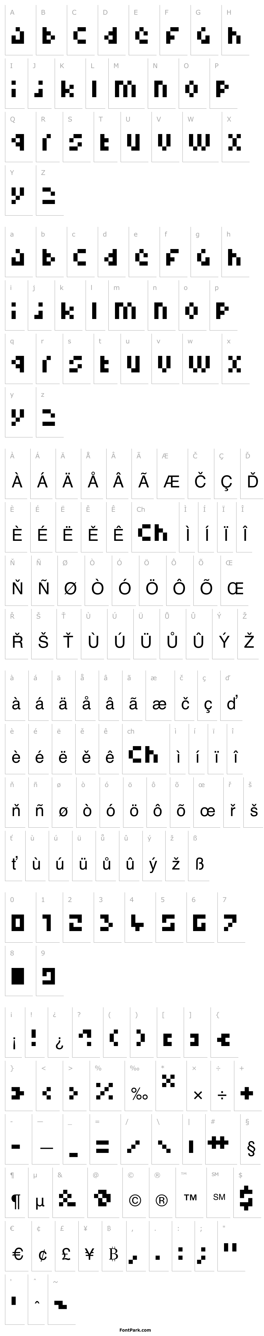 Přehled Pixelminimal Regular