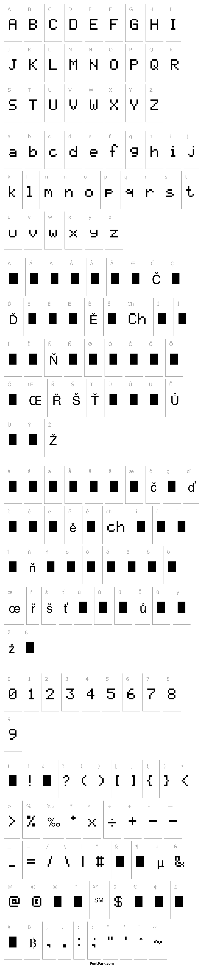 Overview pixelmix Regular