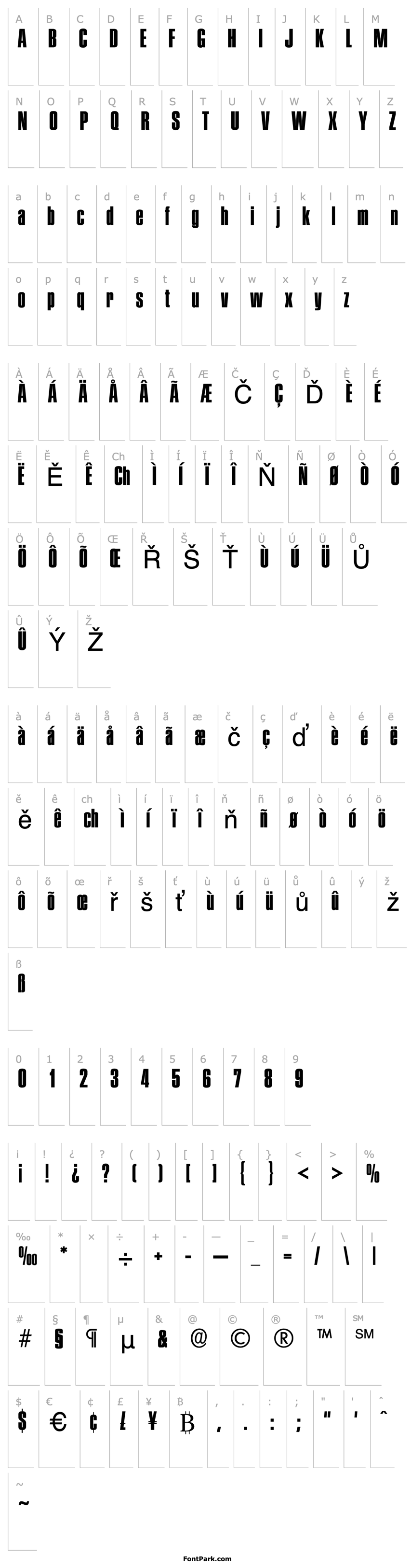 Overview PlaketteThree Regular