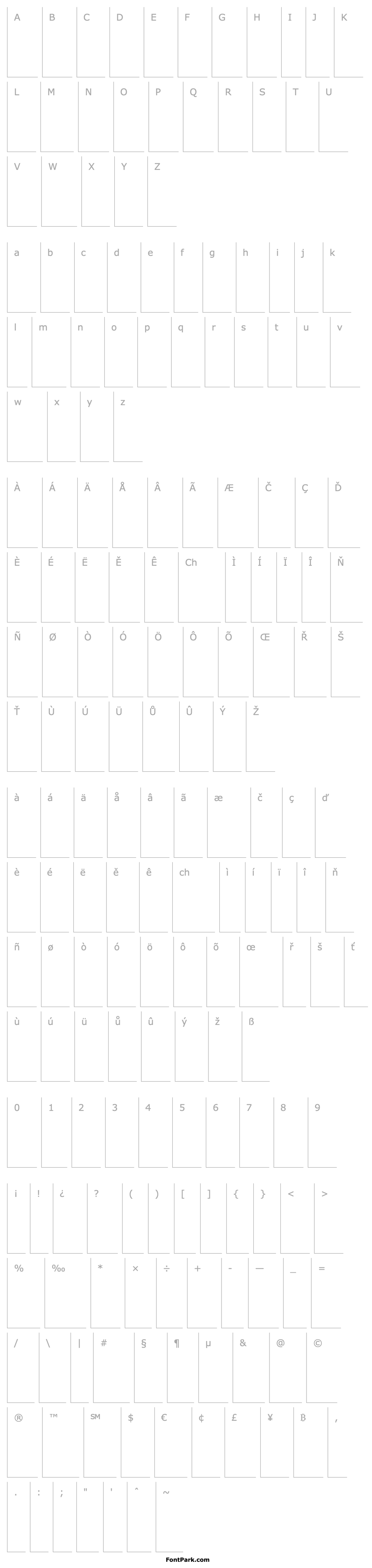 Overview PlottaRegularItalic