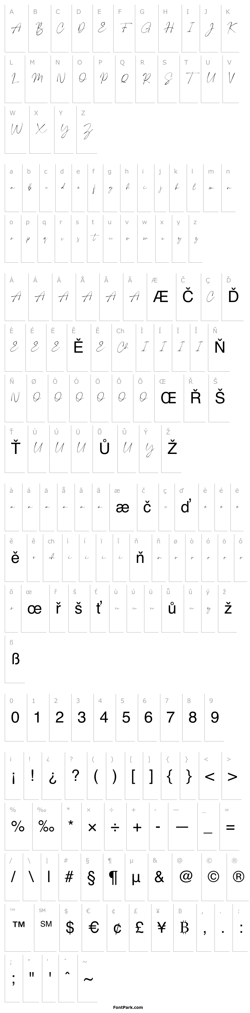 Přehled PlumroseSignature-Regular