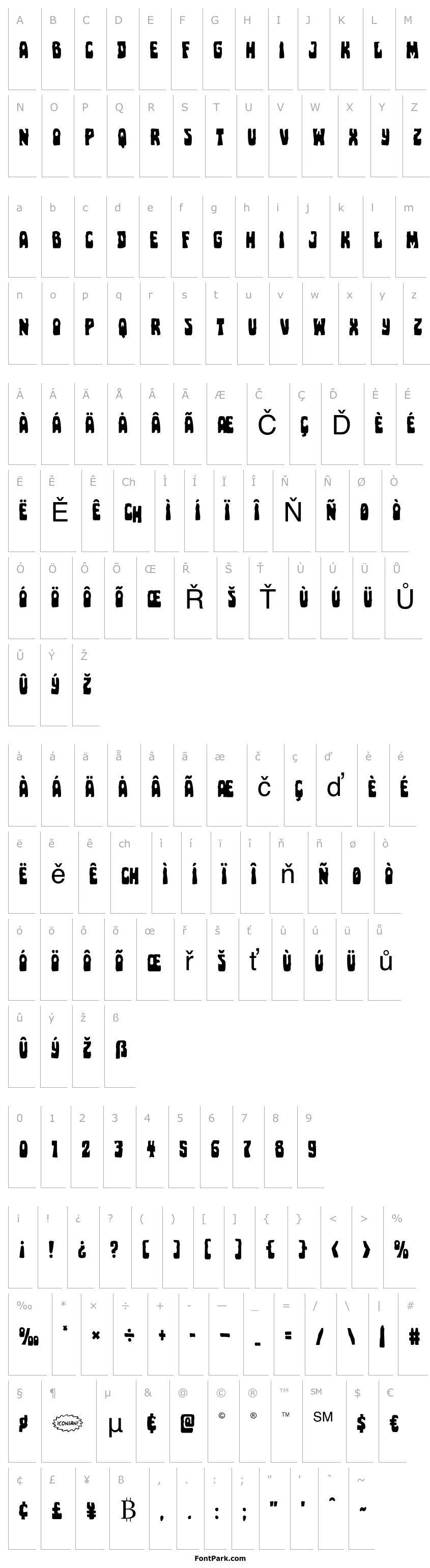 Overview Pocket Monster Staggered