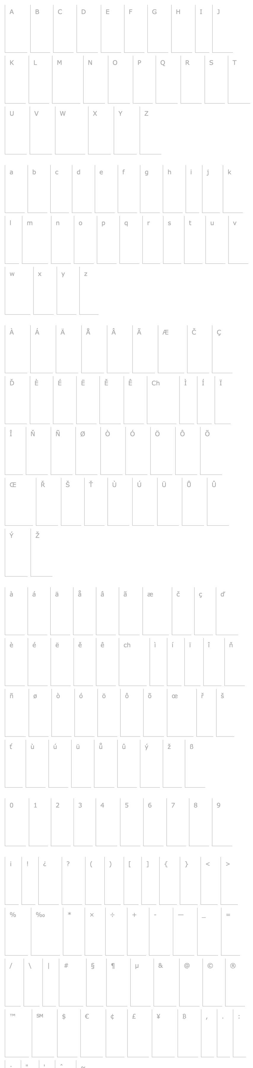 Overview PodiumBoldItalic