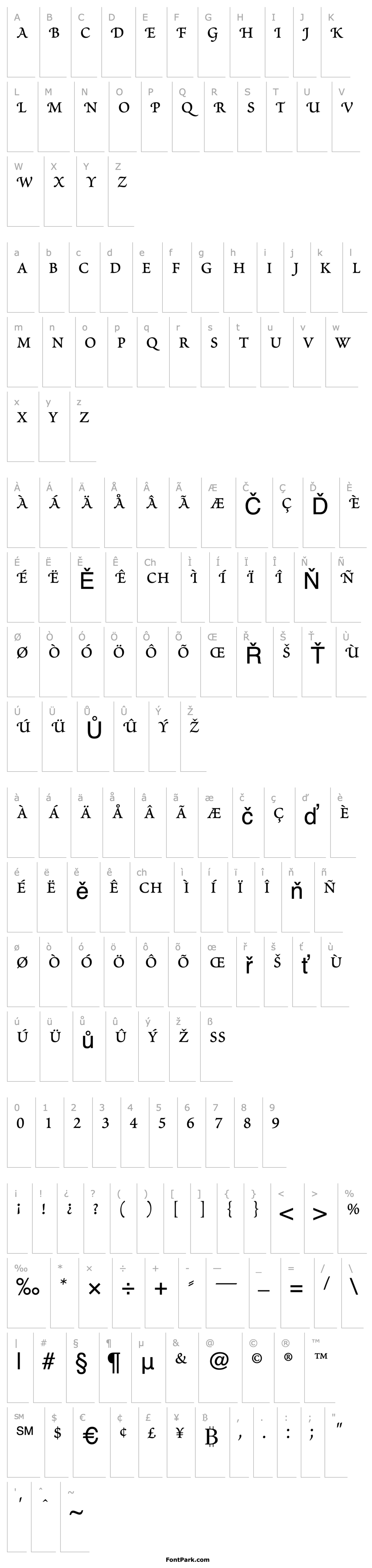 Overview Poetica-RomanSmallCaps