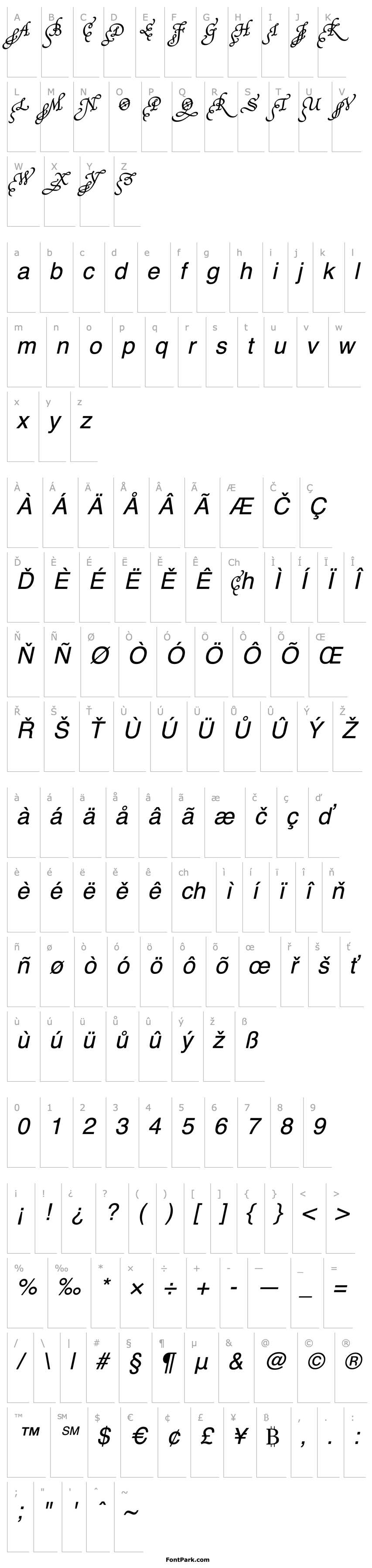 Overview PoeticaSuppInitialSwashCapitals