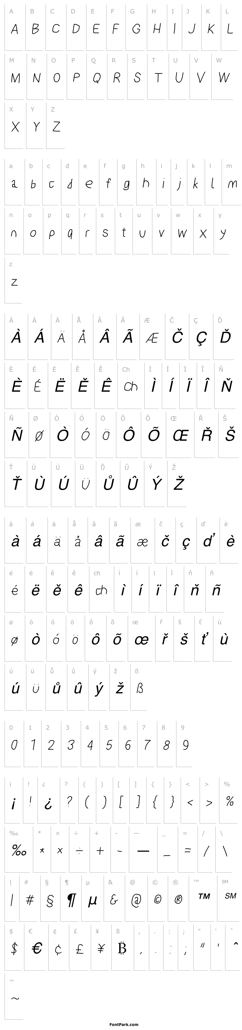 Přehled PolanStronk Italic