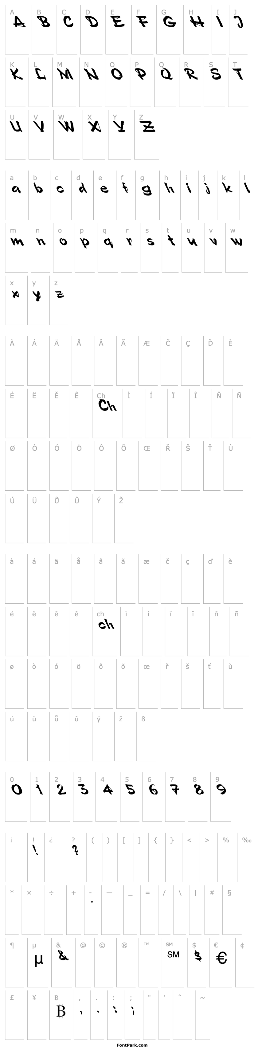 Polo Semi Script Leftified Font | FontPark.com