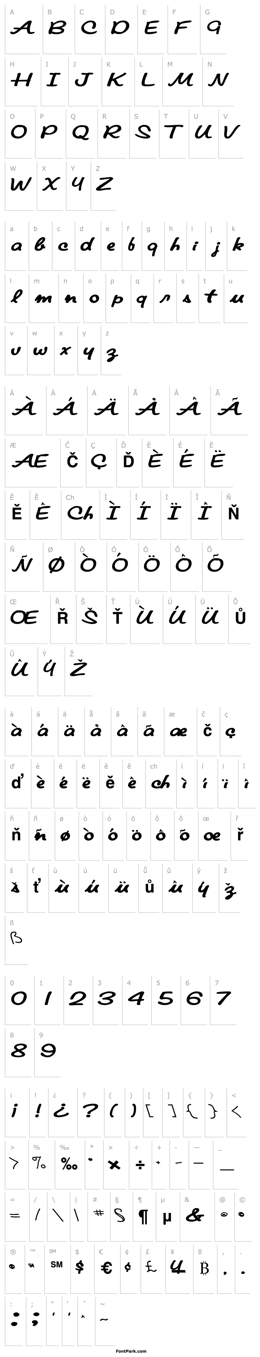 Overview PompanoScriptSSK Bold