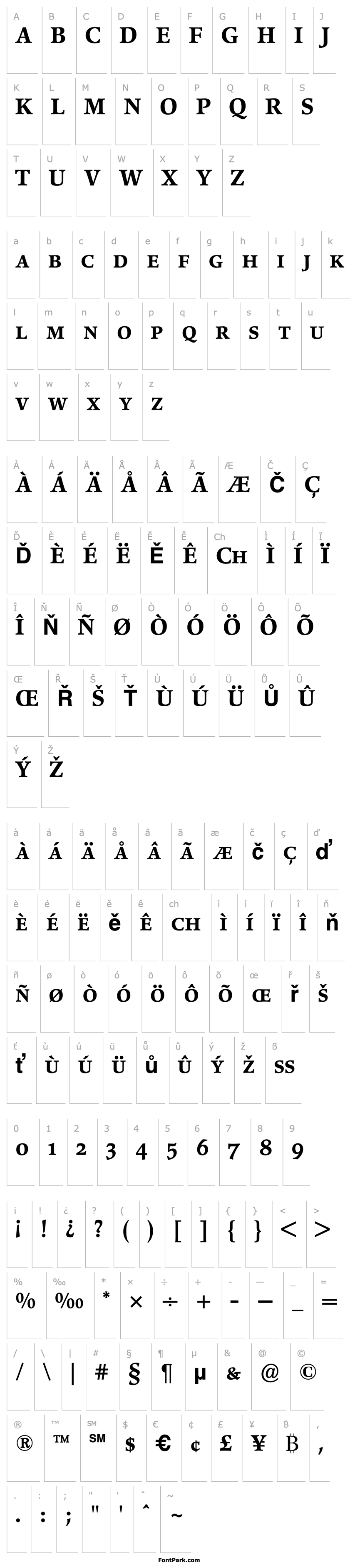 Overview Poppl-Pontifex BE Medium with Small Caps