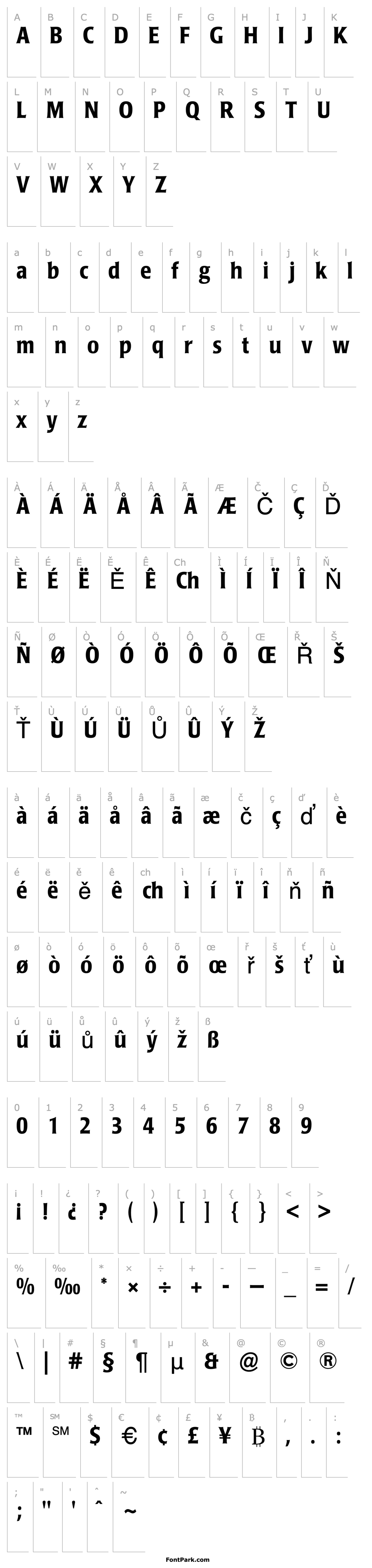 Overview PopplLaudatio-MediumCondensed