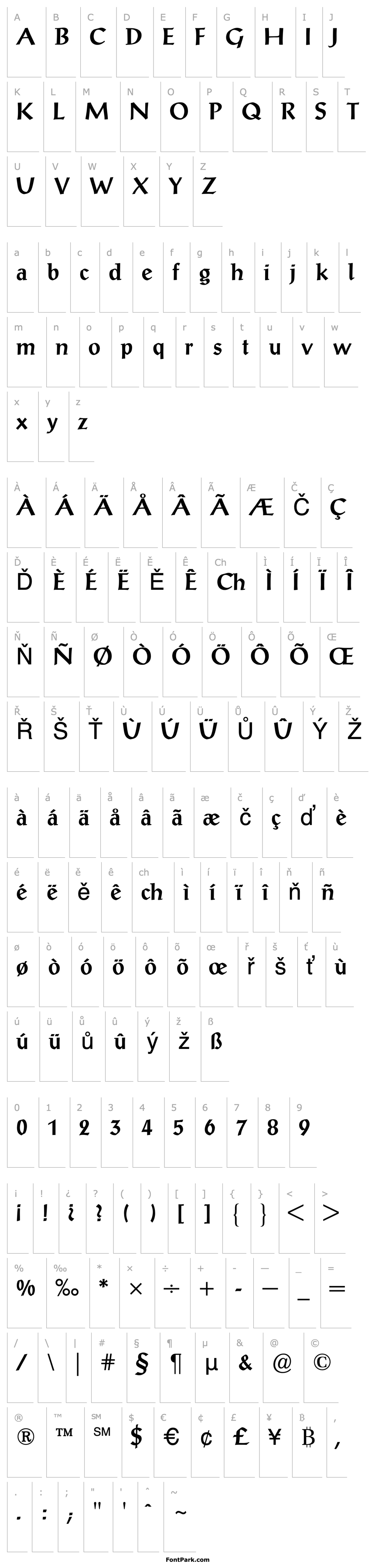 Overview Post-Antiqua (R) Medium