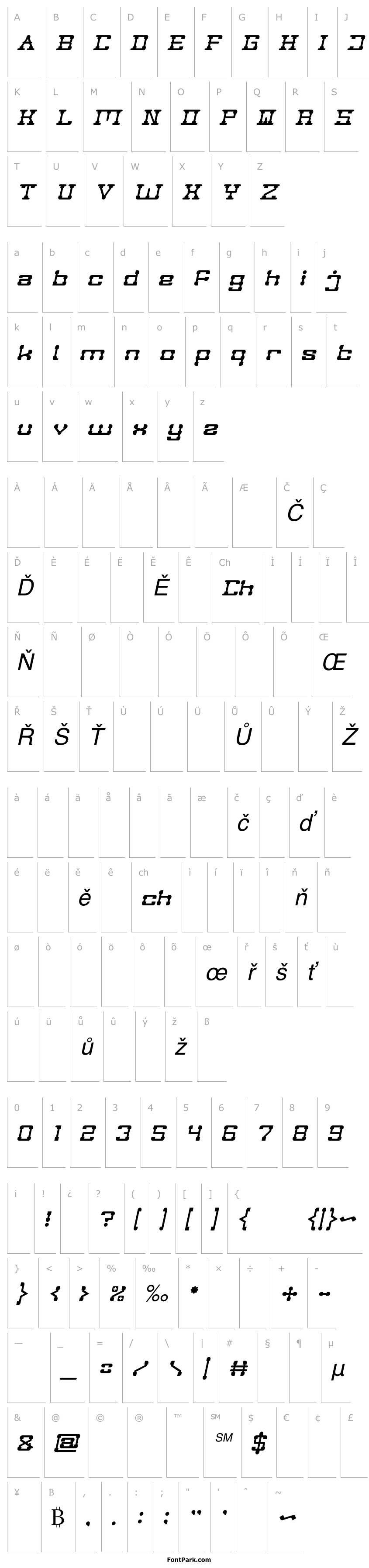 Overview POST ROCK-Italic Italic