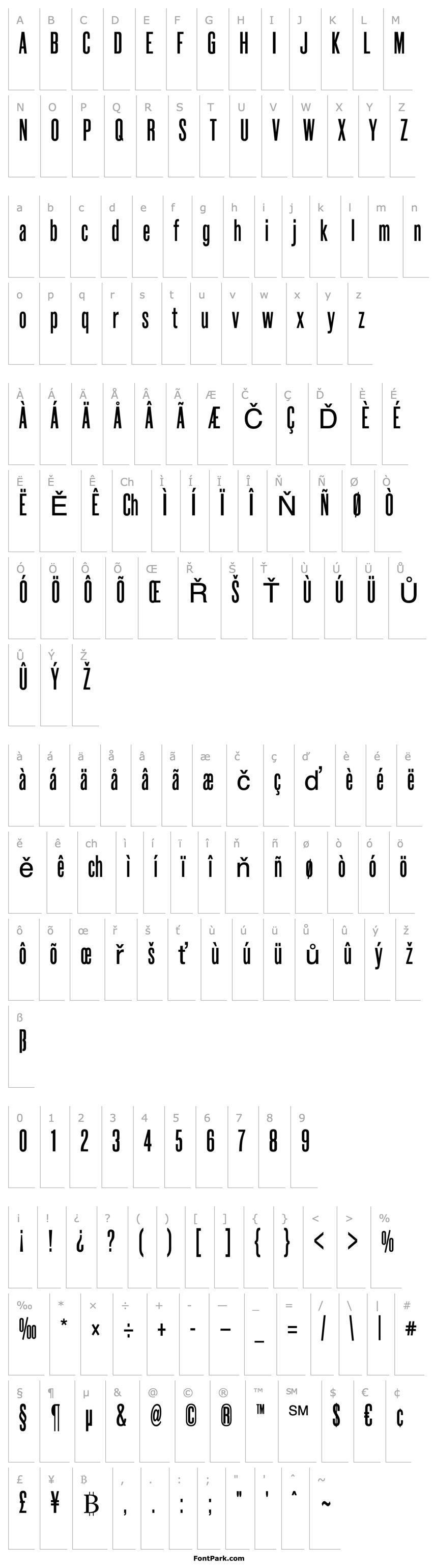 Overview Poster Sans