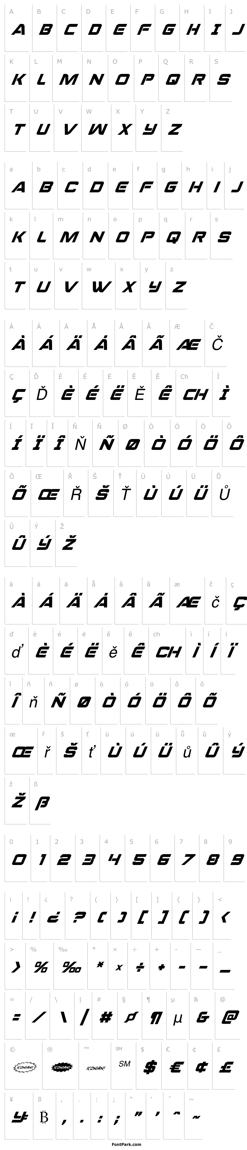 Overview Praetorian Super-Italic