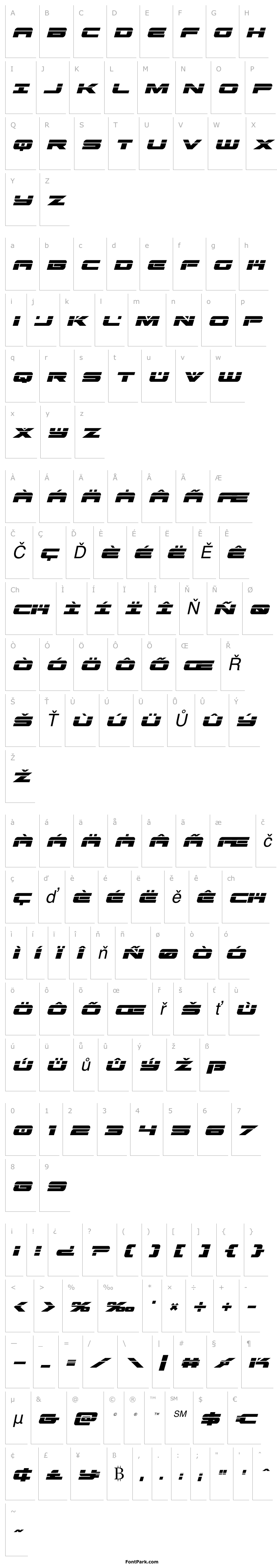 Overview Predataur Laser Italic