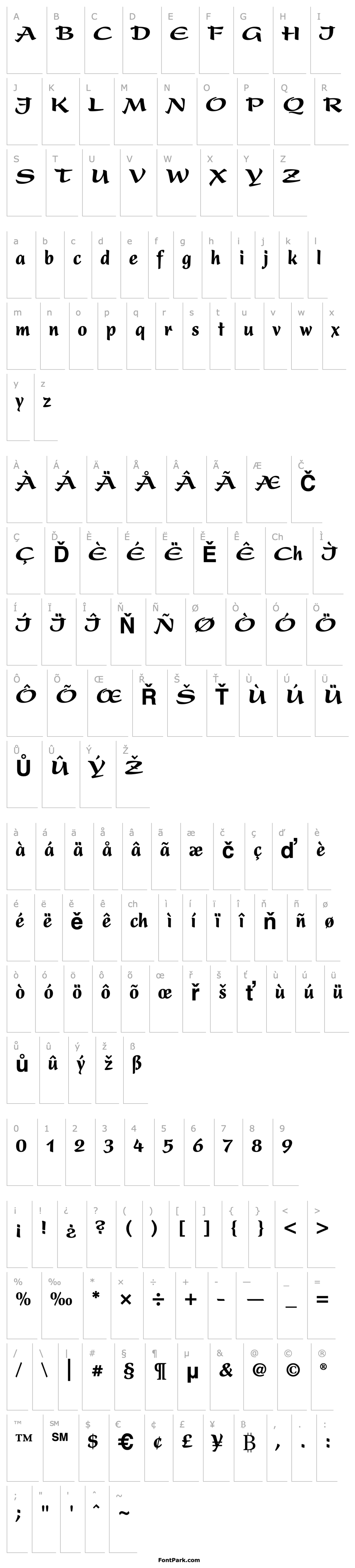 Přehled Present-BlackCondensed