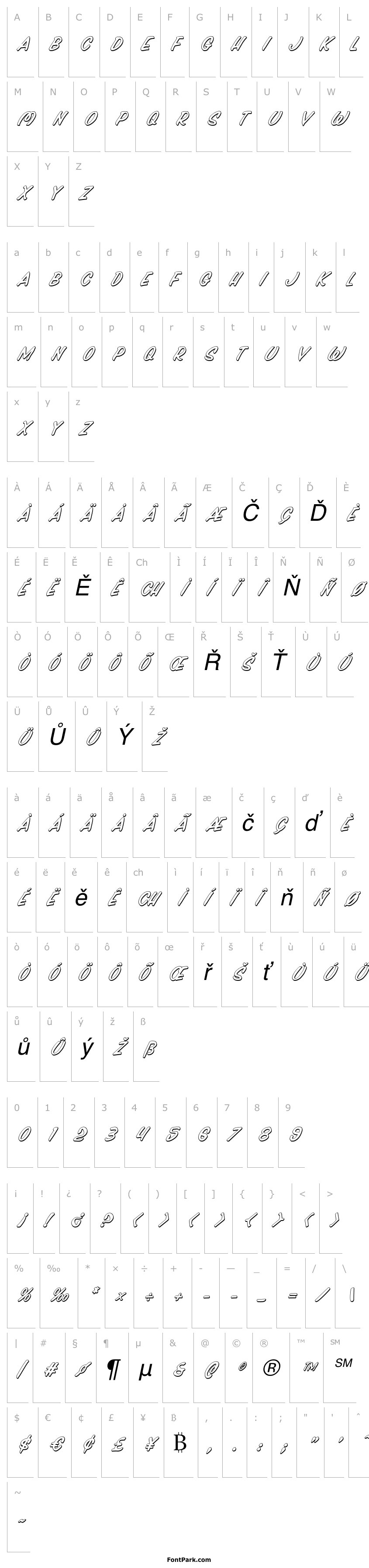 Overview Press Darling Shadow Italic