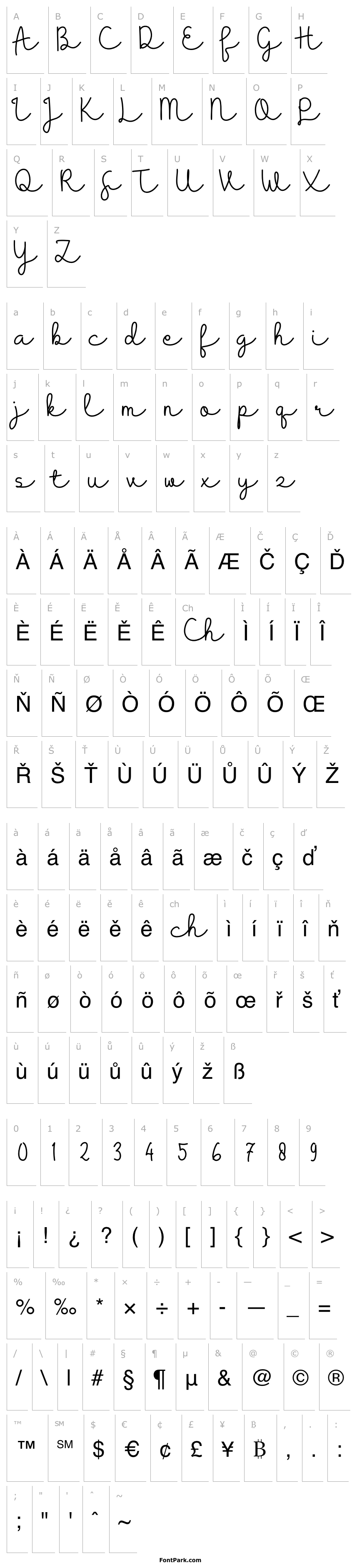 Overview Presty Regular
