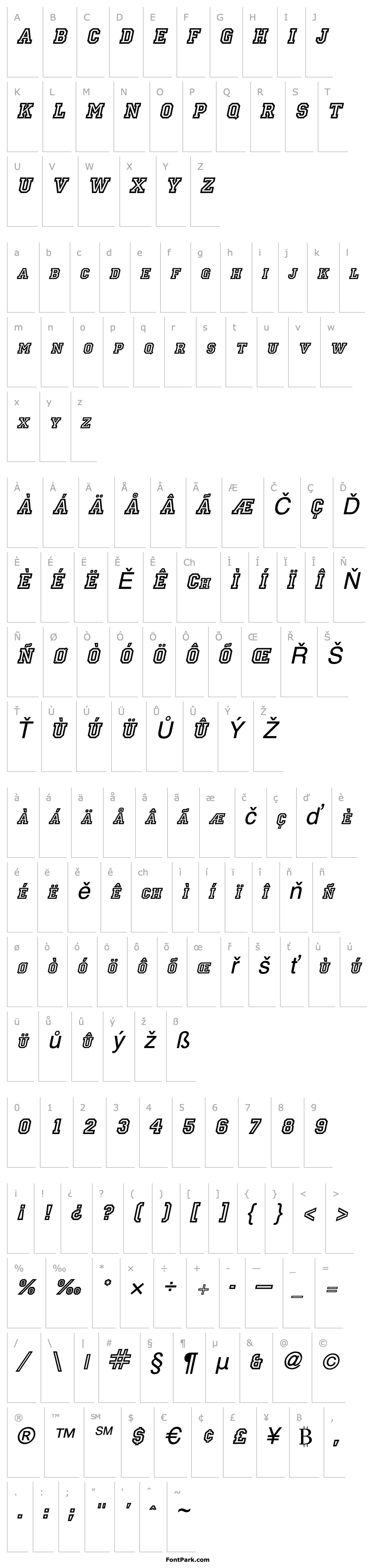 Overview Princeton Italic