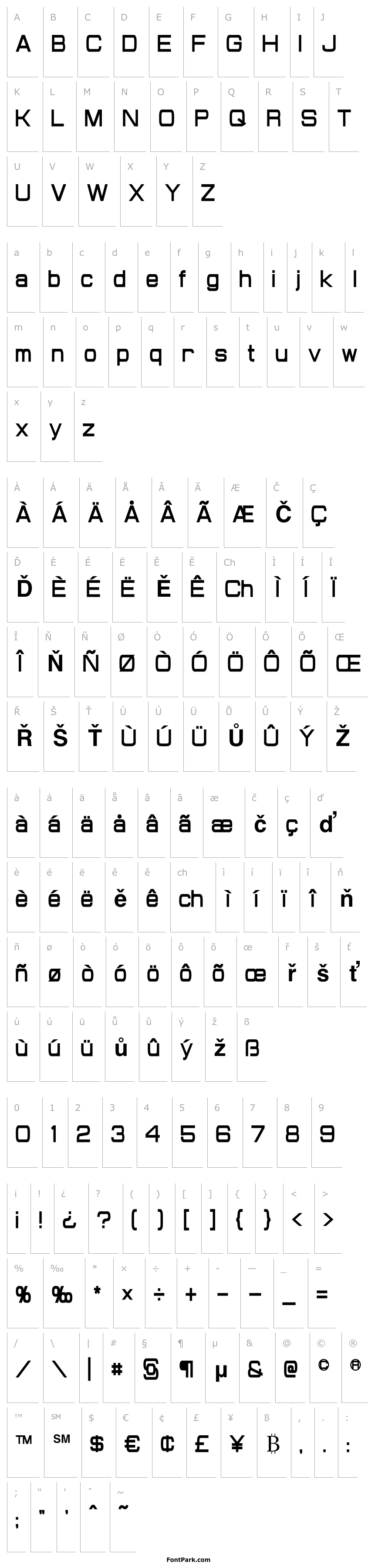 Overview Probert Condensed Bold