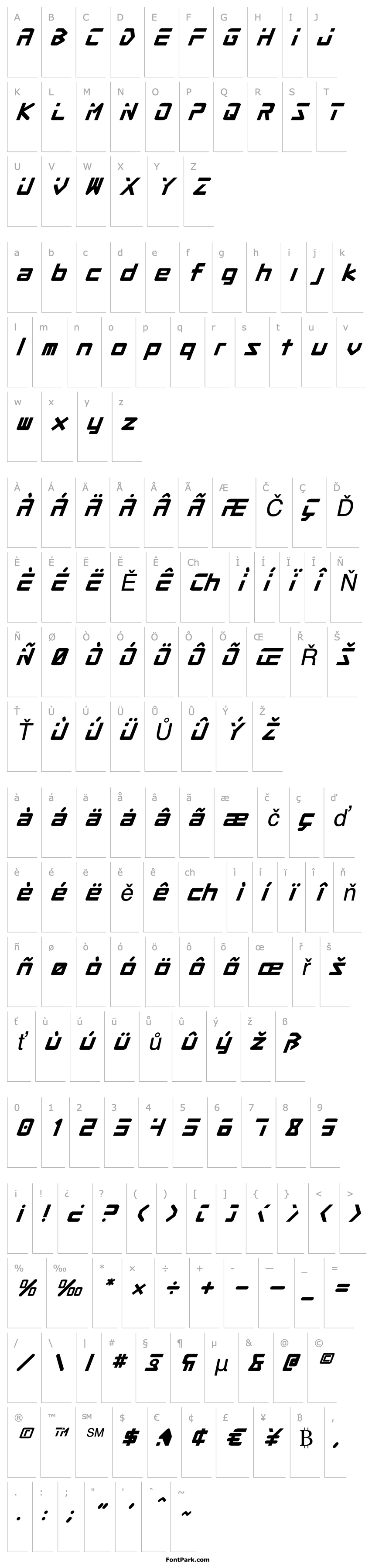 Přehled Procyon Italic