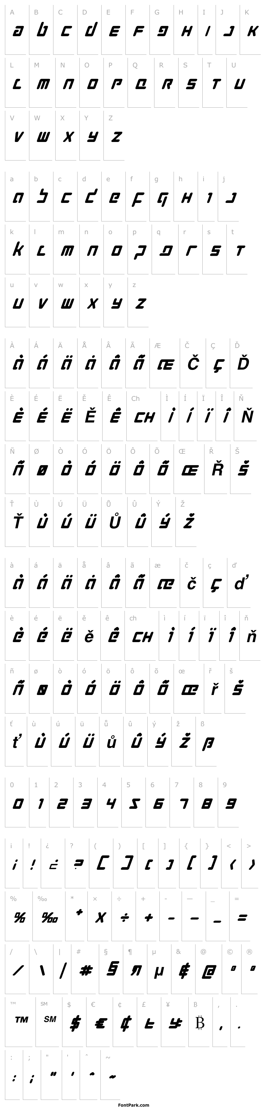 Overview Prokofiev Bold Italic