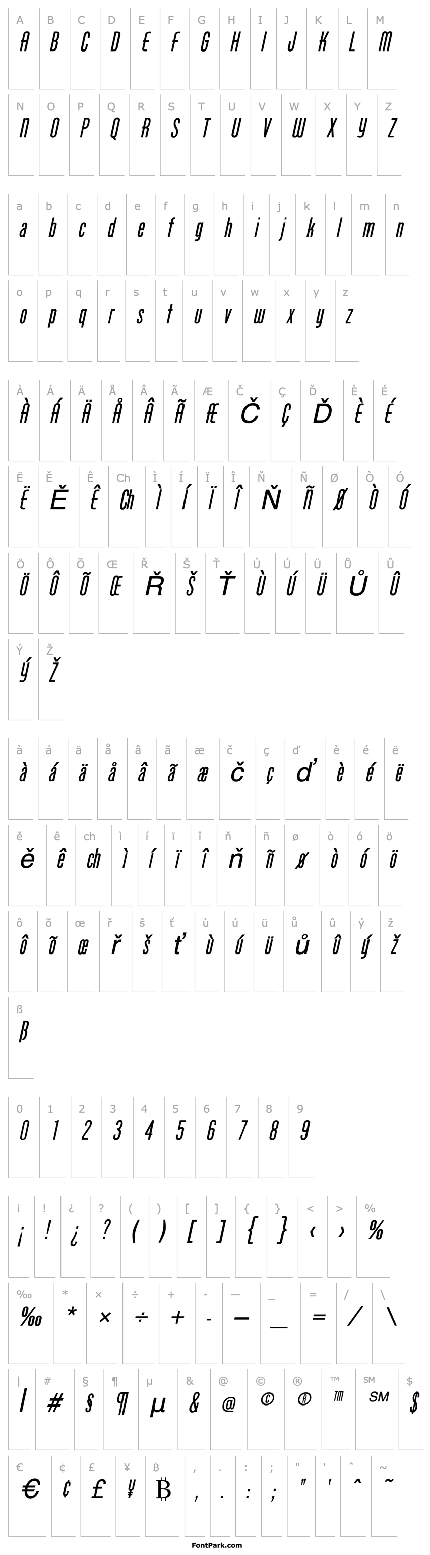 Přehled Protege Italic