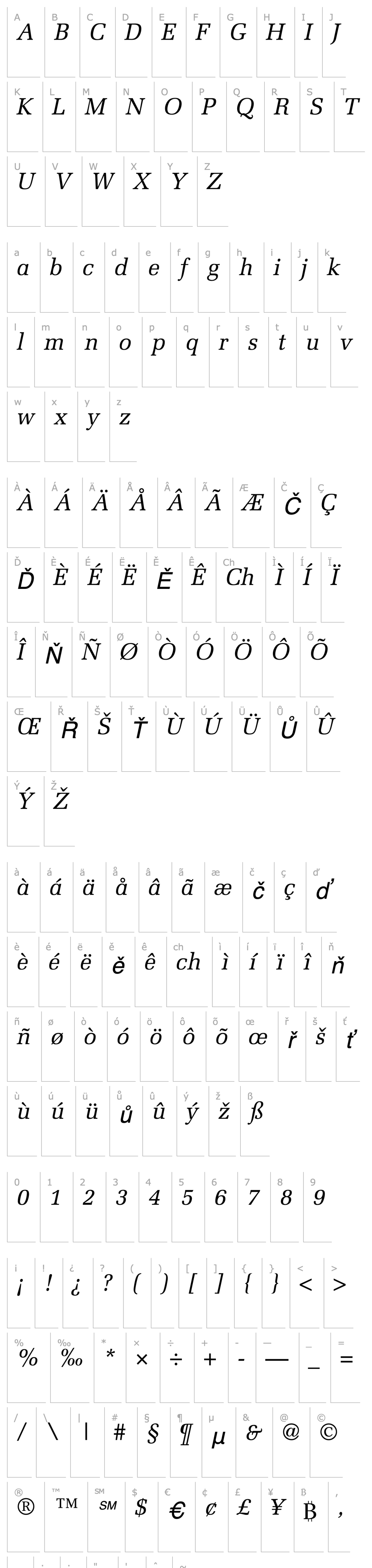 Overview Protocol SSi Italic