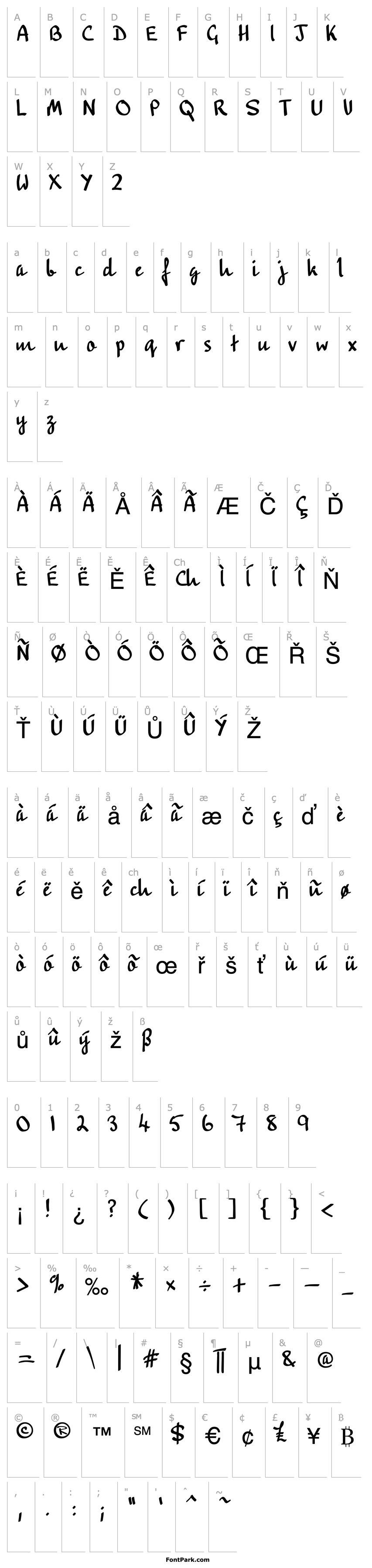 Overview PT Script (Unreg.) Rainbow