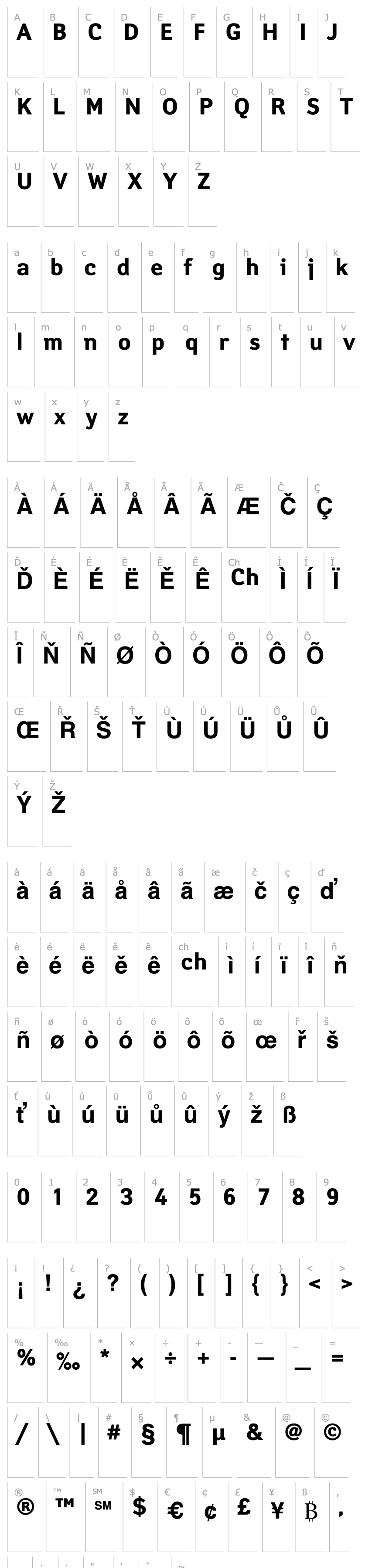 Přehled PT Yanus Bold Cyrillic