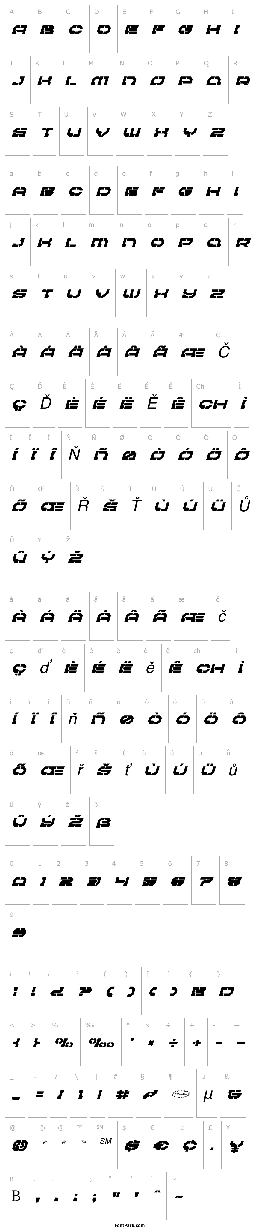 Overview Pulsar Class Italic