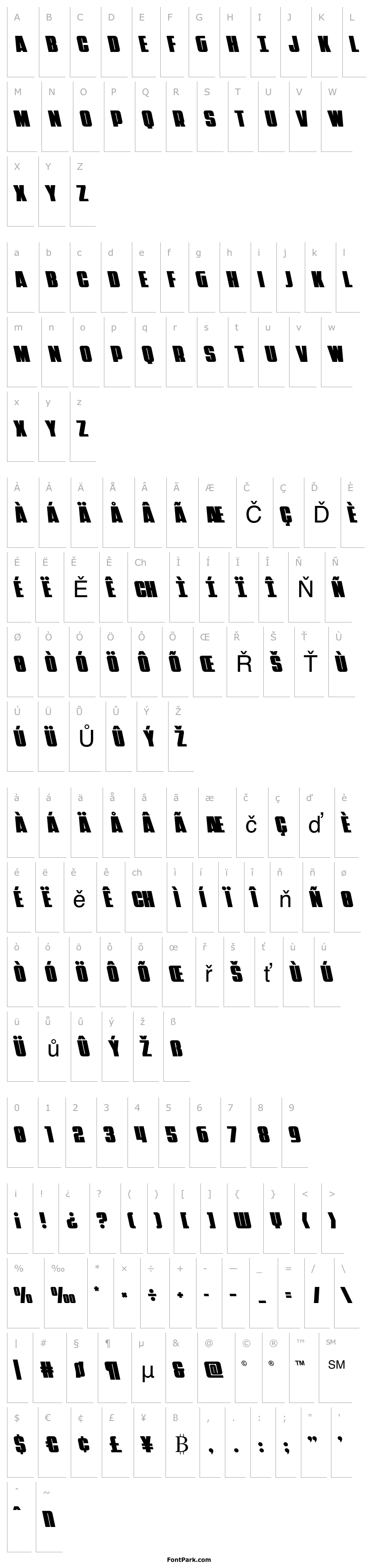 Overview Punch Leftalic