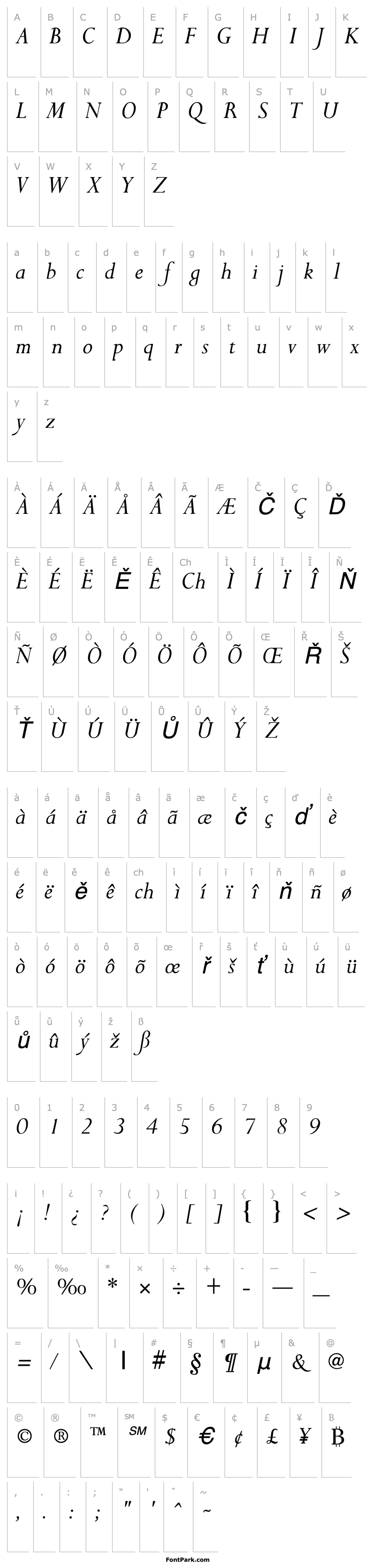 Overview Purloin Italic