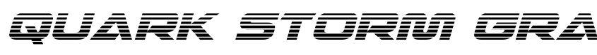 Preview Quark Storm Gradient Italic