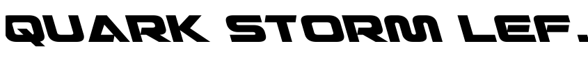 Preview Quark Storm Leftalic