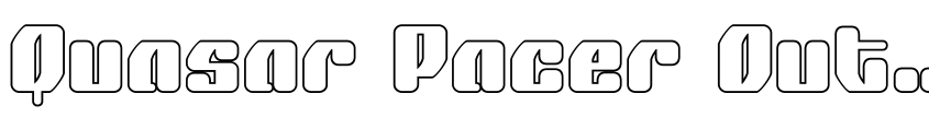 Preview Quasar Pacer Outline