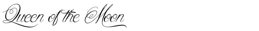 Font Queen of the Moon by Maelle.K & Youssef Habchi