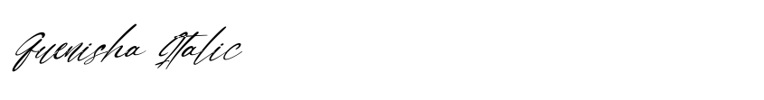 Preview Quenisha Italic