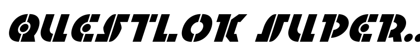 Preview Questlok Super-Italic