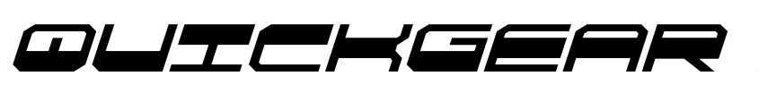 Preview QuickGear Italic