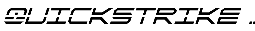Preview QuickStrike Condensed Italic