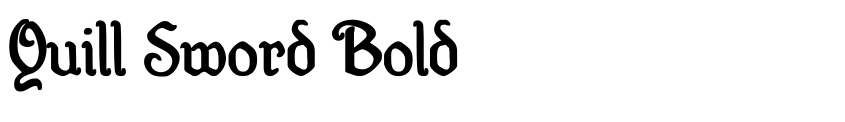 Preview Quill Sword Bold
