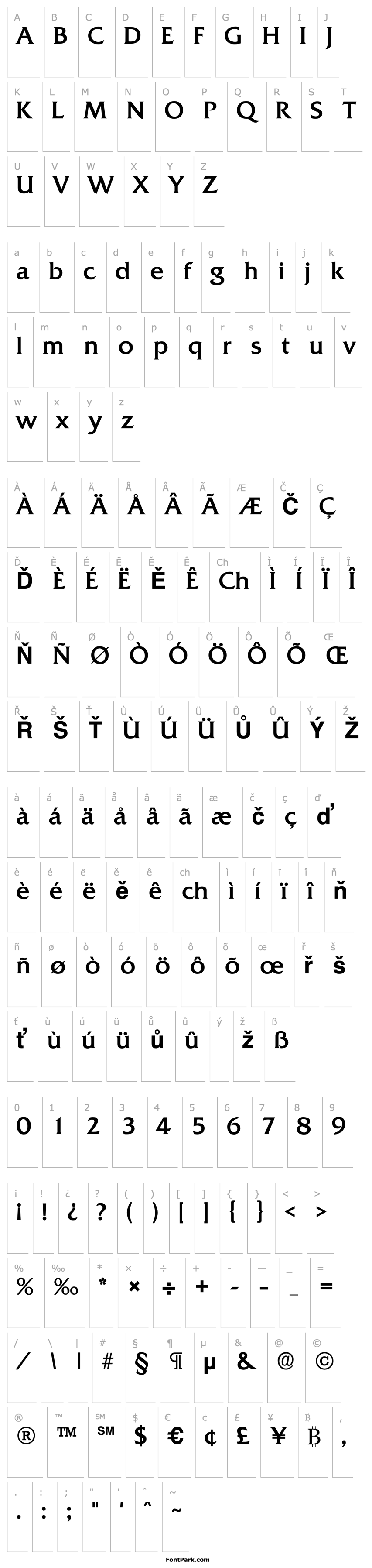 Overview Quadrat Bold